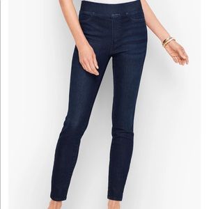 Talbots Sculpt Pull-On Jeggings - Empire Wash